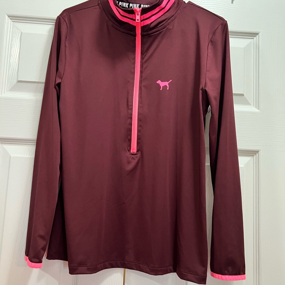 Maroon and Pink Pullover